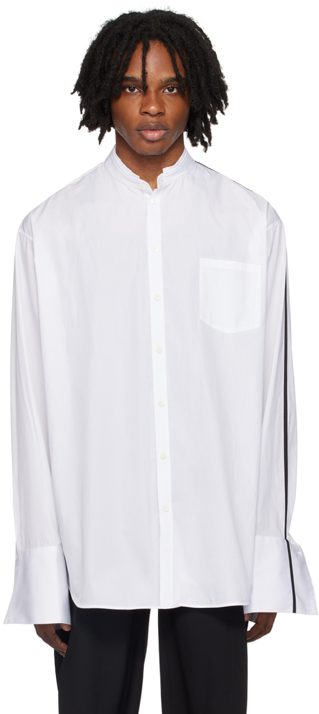 White Peter Shirt by Peter Do on Sale