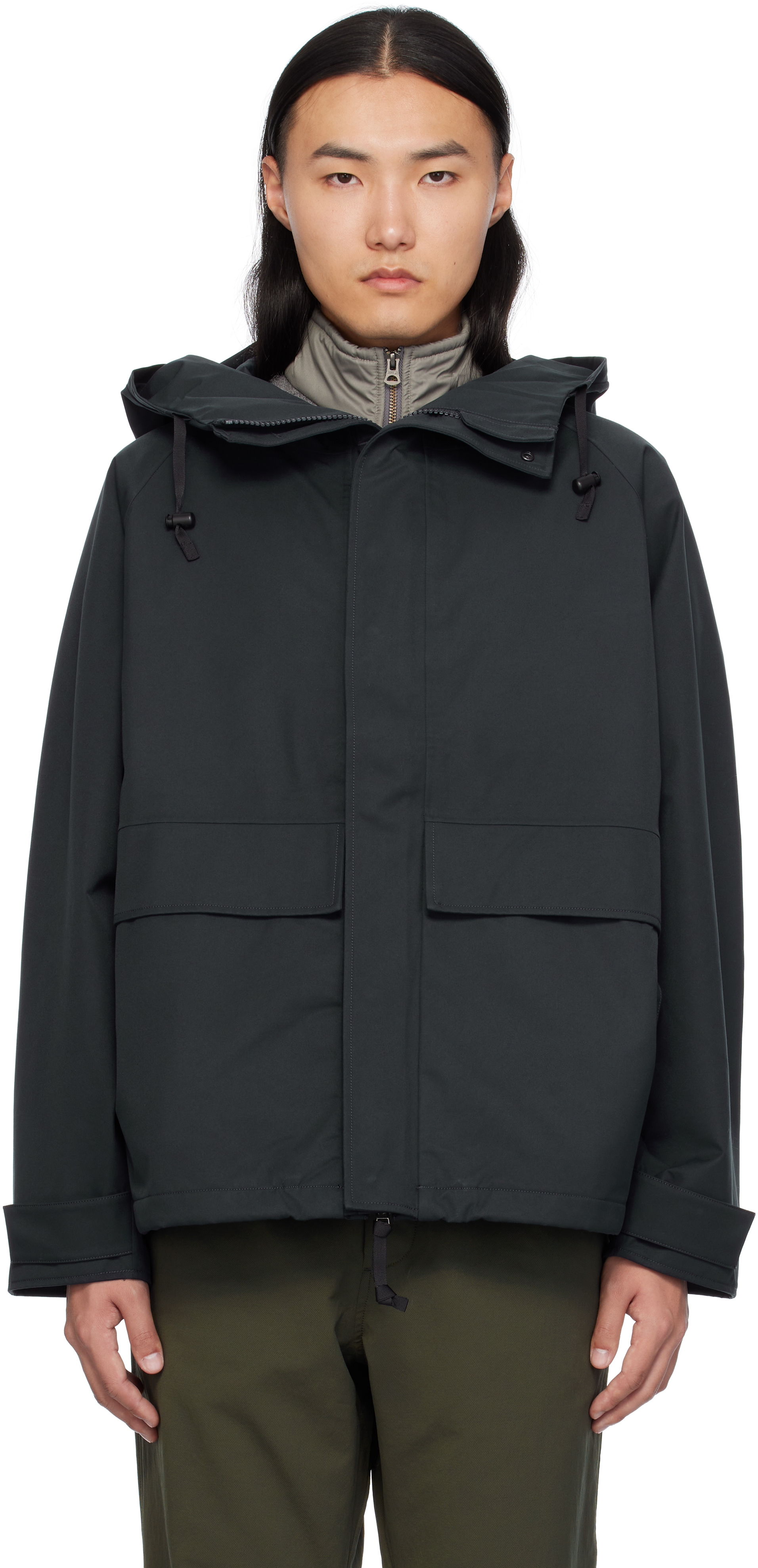 NANAMICA NAVY 2L GORE-TEX CRUISER JACKET 