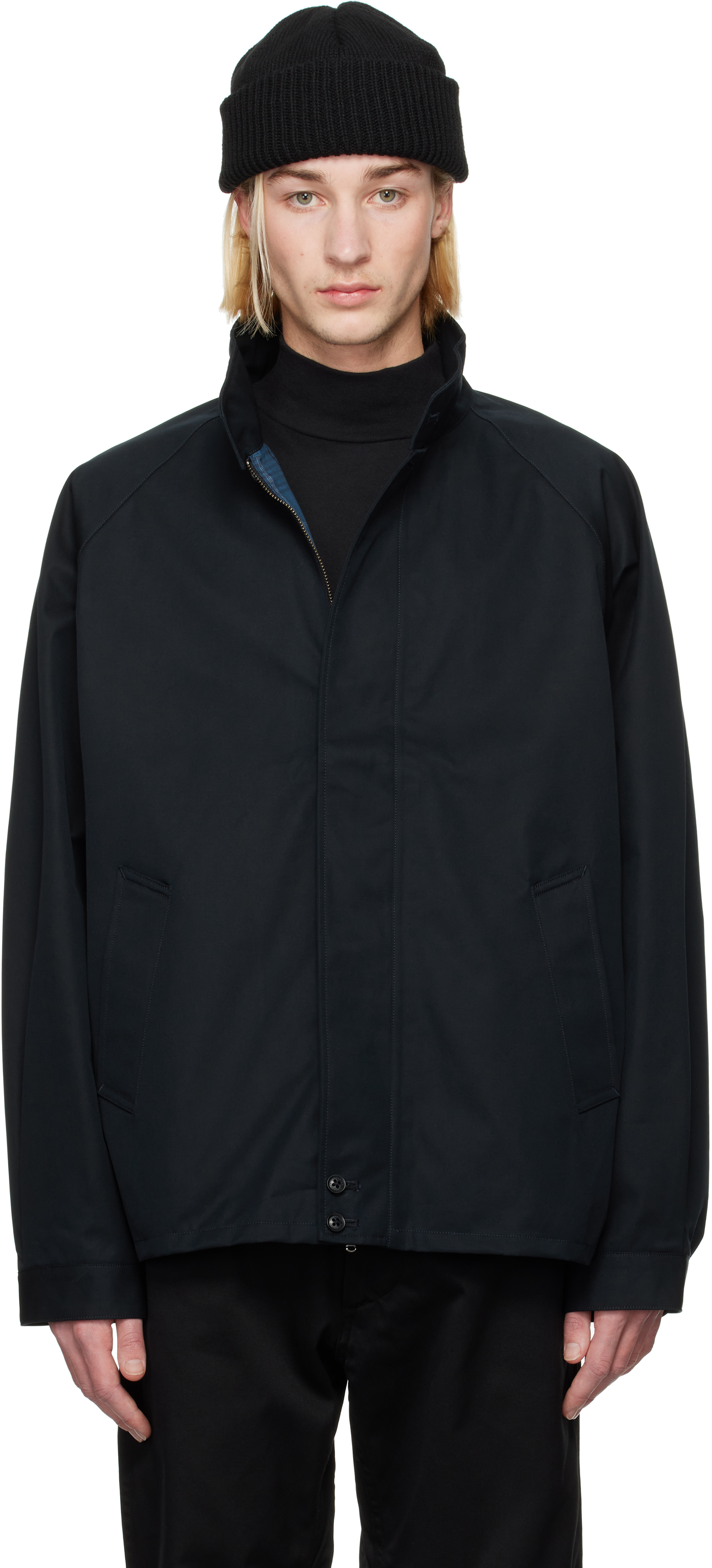 Navy GORE-TEX Crew Jacket