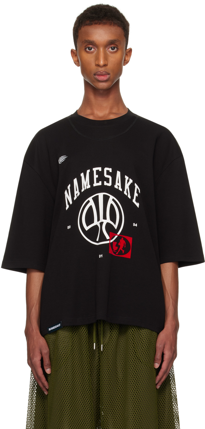 Black Mayo Oversized Homesport T-Shirt