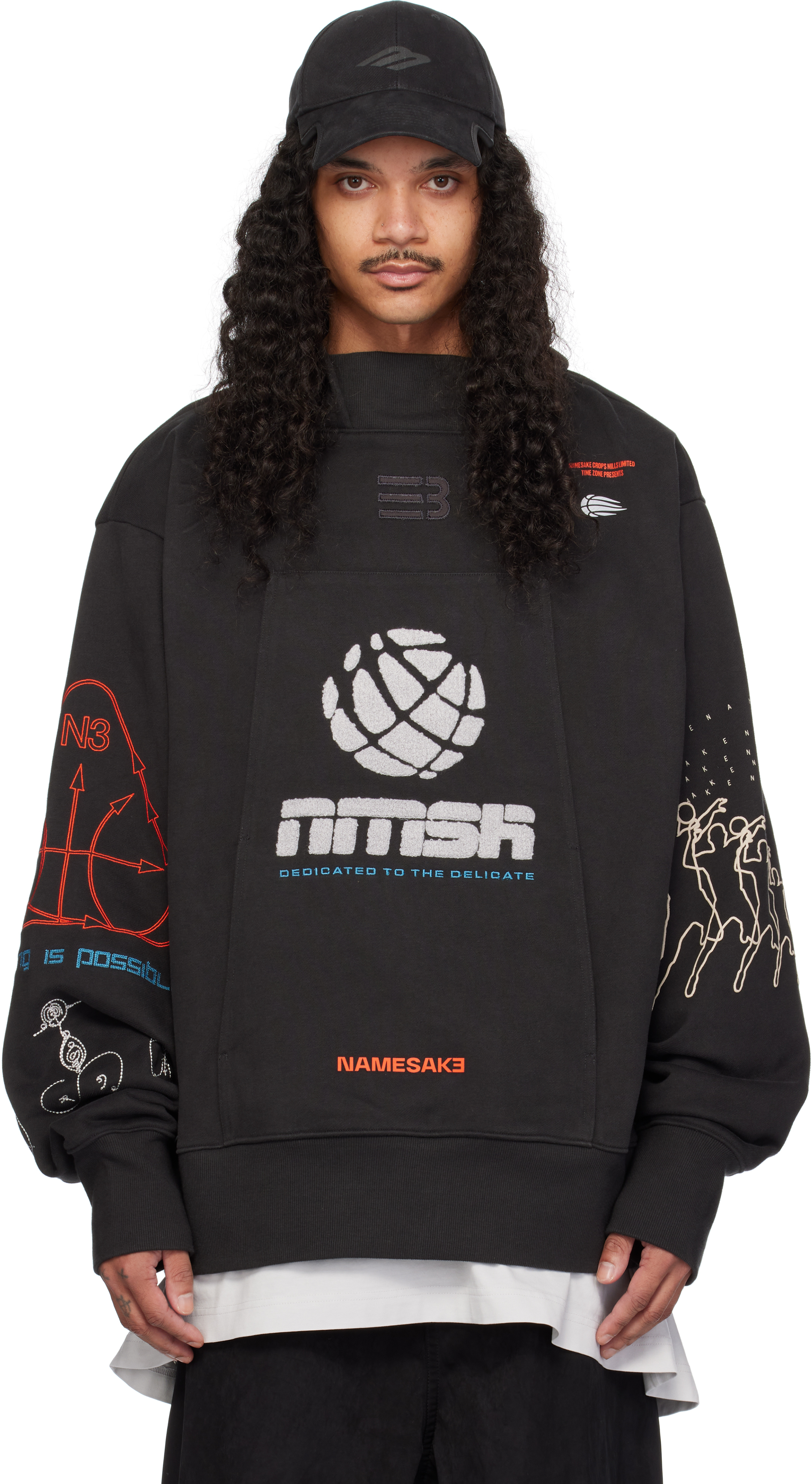 Gray Sava Hoodie by NAMESAKE on Sale