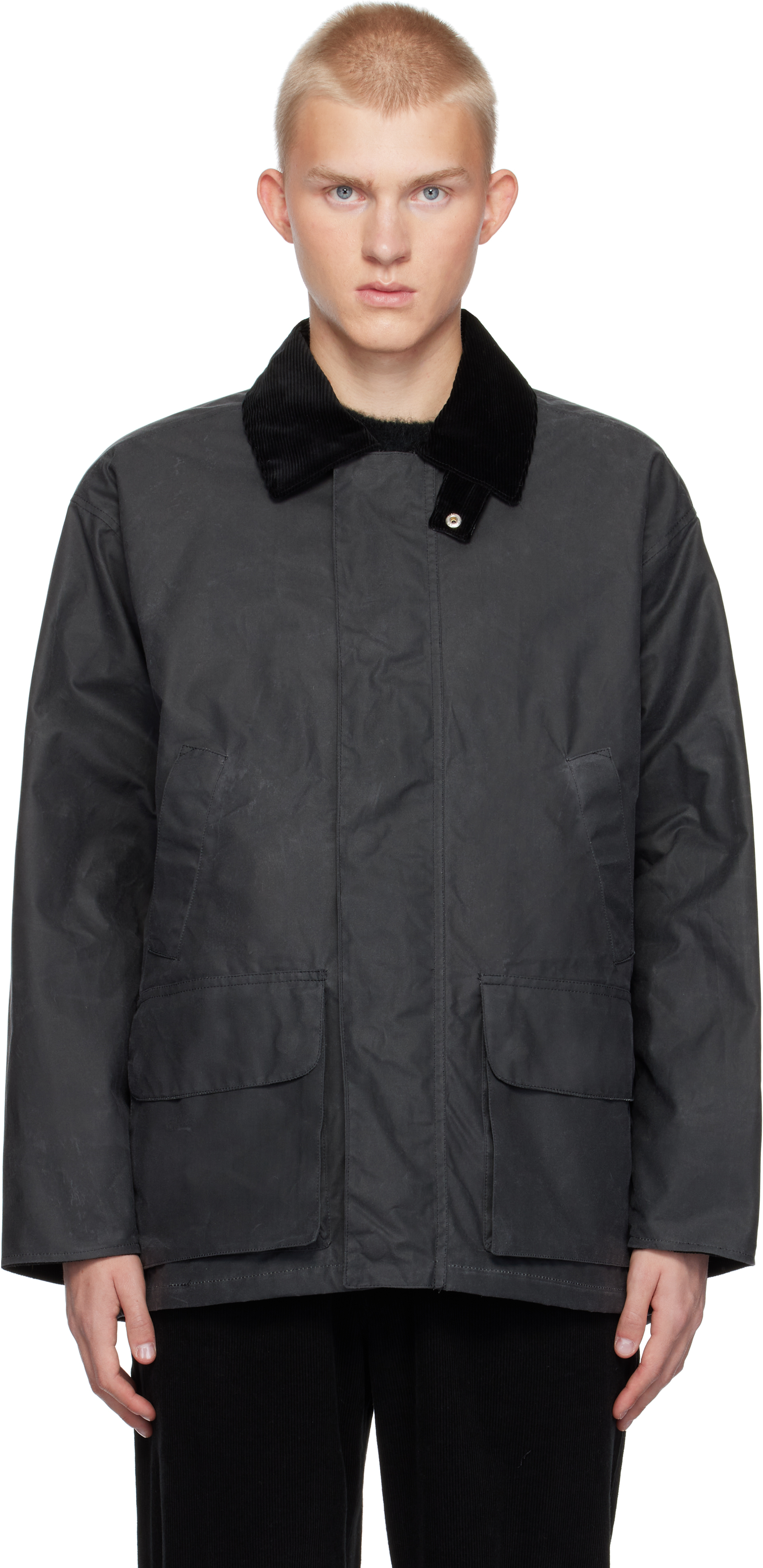 SUNFLOWER GRAY WAXED LEISURE JACKET 