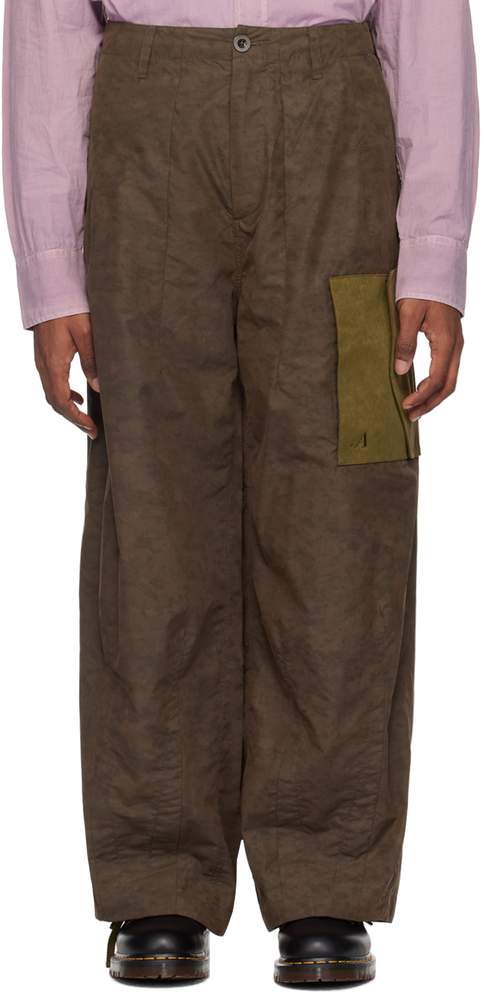 Shop Awake Ny Brown Ten C Edition Cargo Pants In 659