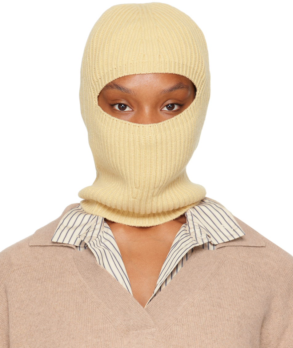 高級品市場 Yellow Sale on McCartney Stella by Balaclava Ribbed 帽子