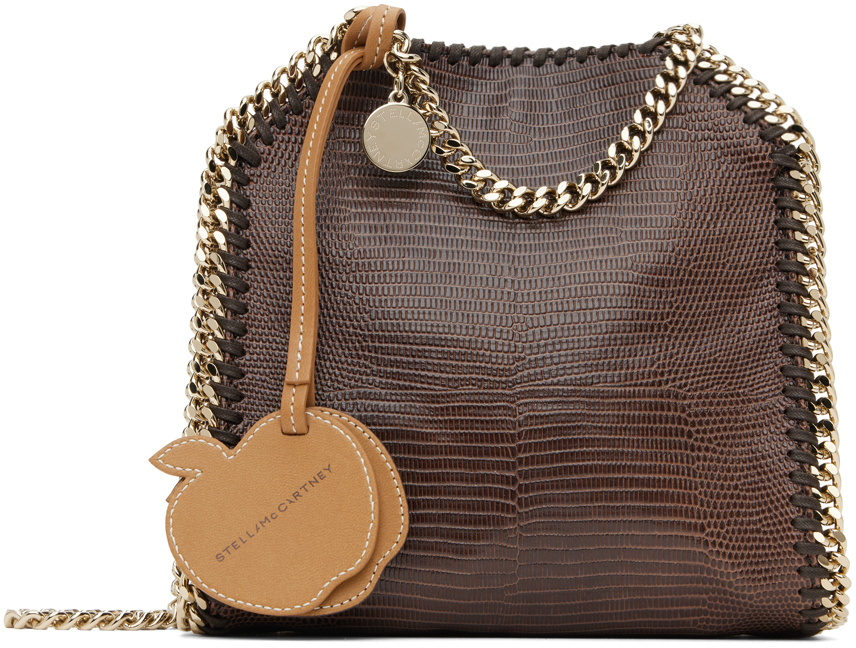 Shop Stella Mccartney Brown Falabella Tiny Bag In 2012 Chocolate Brown