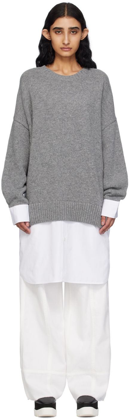 【関税込み】Stella McCartney グレー Shirting プルオーバー adidas by Stella McCartney スポーツウェア プルオントップ