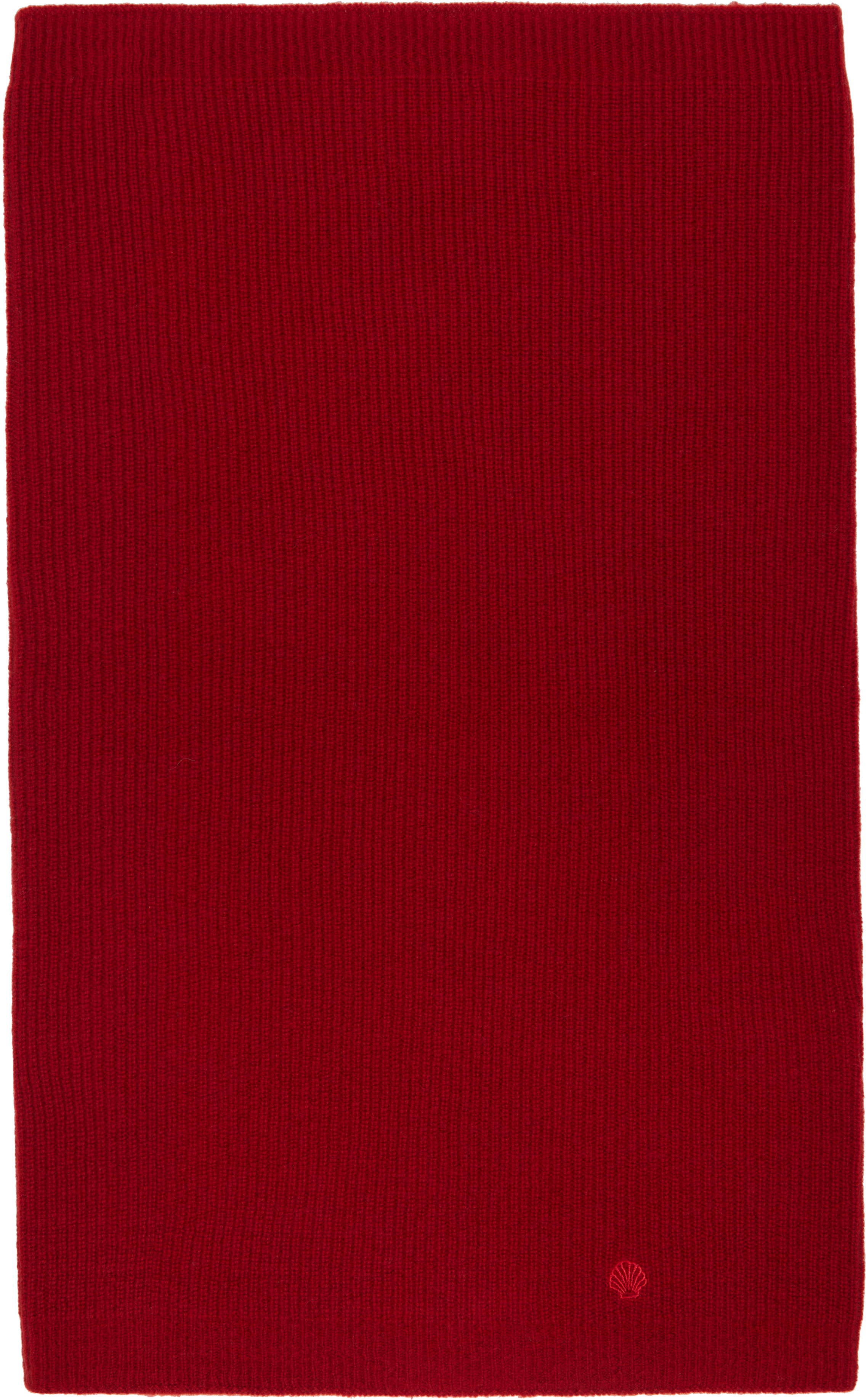 Shop Loulou Studio Red Sabol Tube Scarf In Burgundy