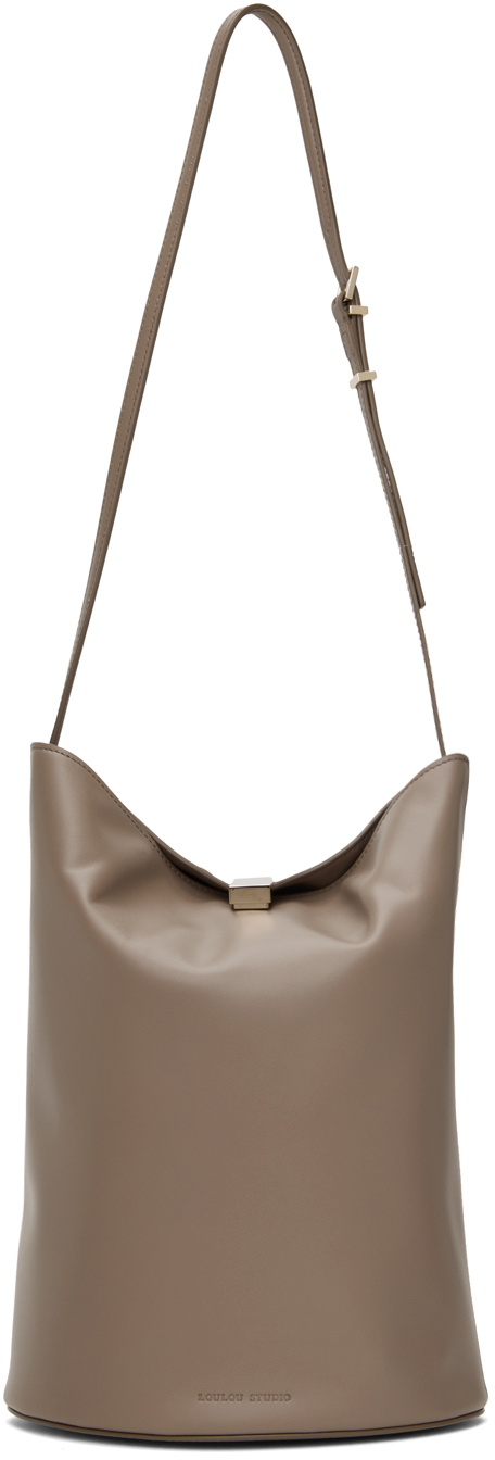 【関税込み】Loulou de Saison トープ Cate トートバッグ Loulou de Saisonのトープ Cate トートバッグがセール中