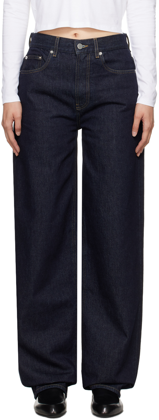 【関税込み】Loulou de Saison グレー Jude ジーンズ Loulou de Saison: Gray Jude Jeans | SSENSE