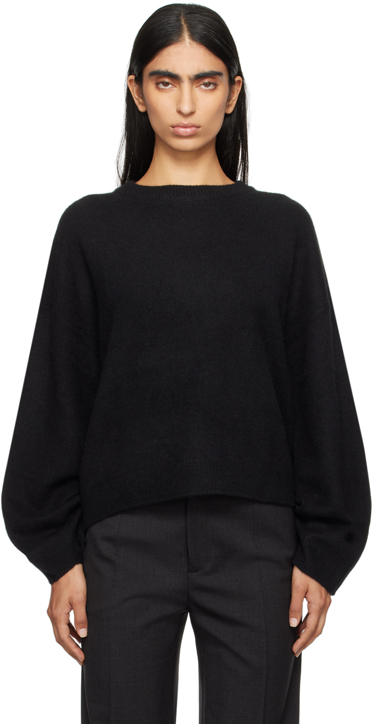 Loulou Studio Black Ropo Sweater