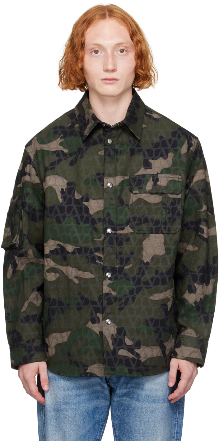 Green Camouflage Jacket