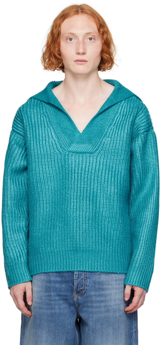 ニット・セーター Valentino Sweater with rubberised V Detail d976ba47-80d2-4971-a9e3-