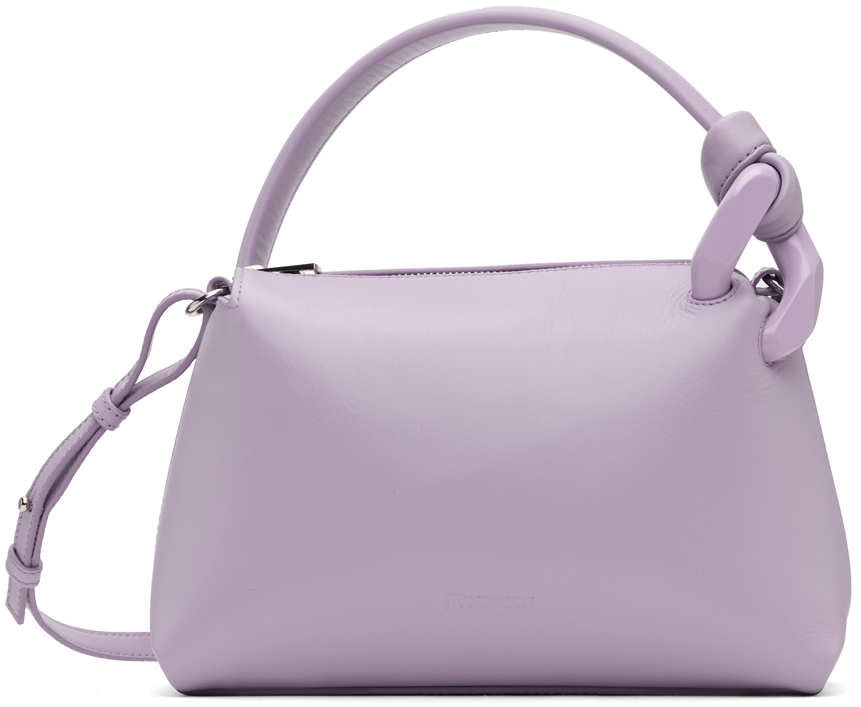 Shop Jw Anderson パープル スモール Jwa Corner バッグ In 748 Lavender