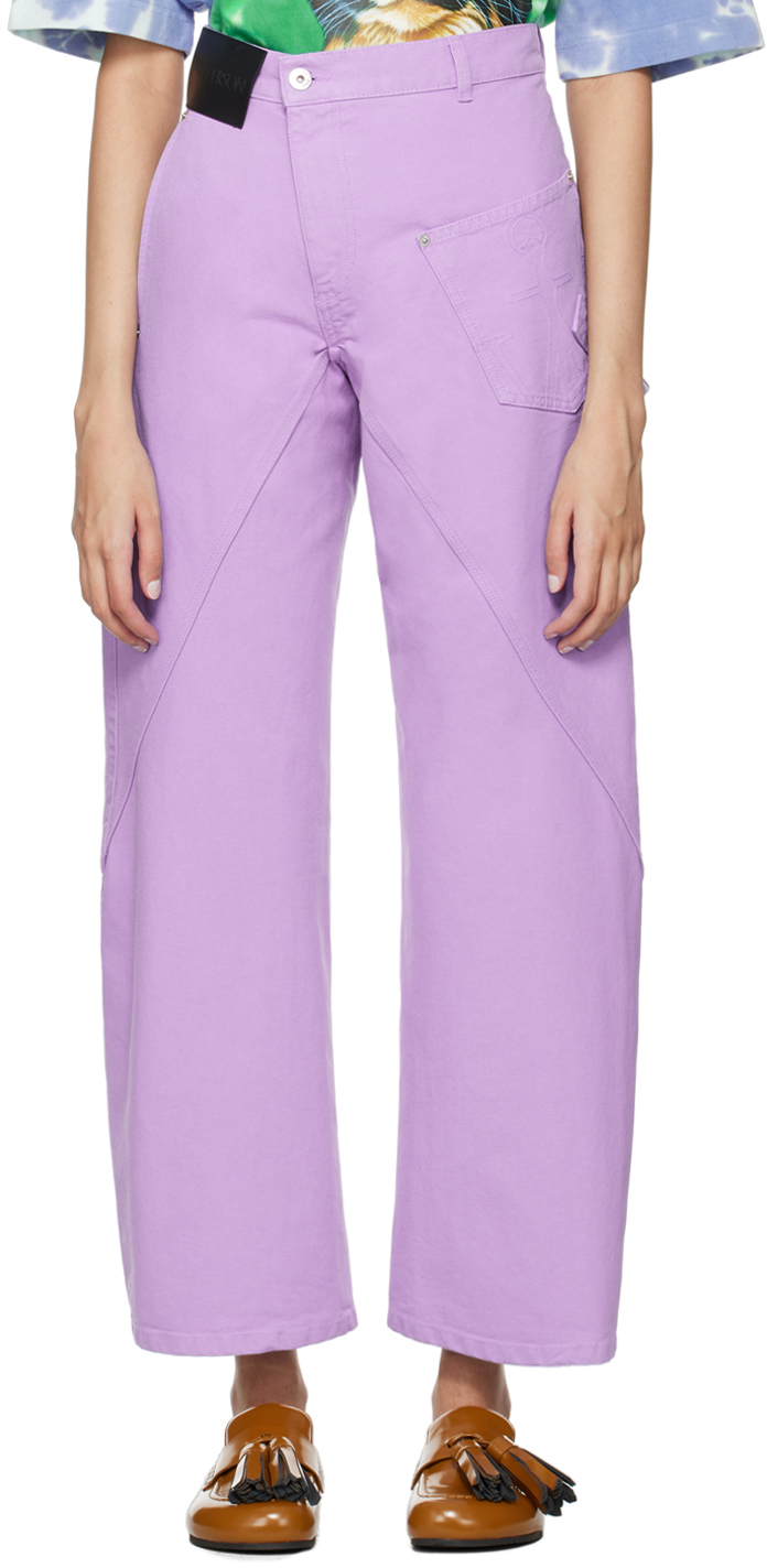VIVI REFLECTIVE TROUSERS / PURPLE