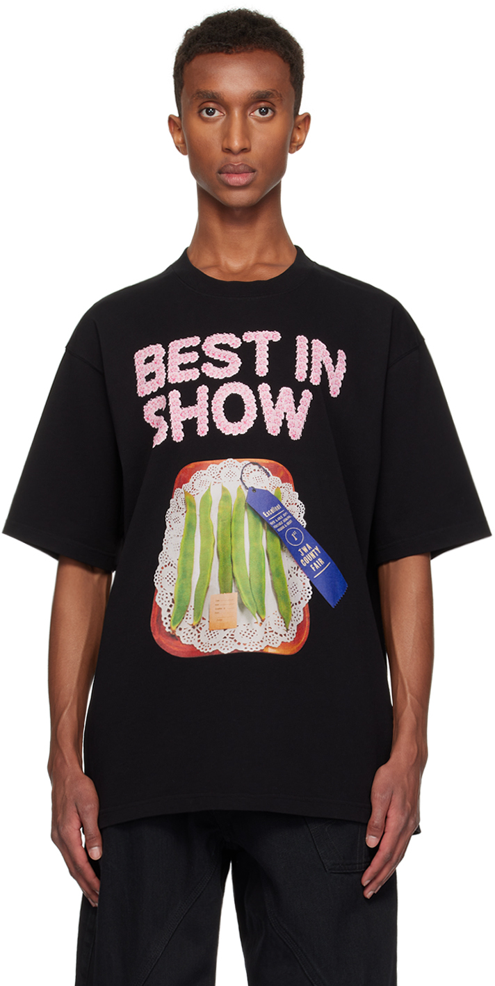 Black 'Best In Show' Oversized T-shirt