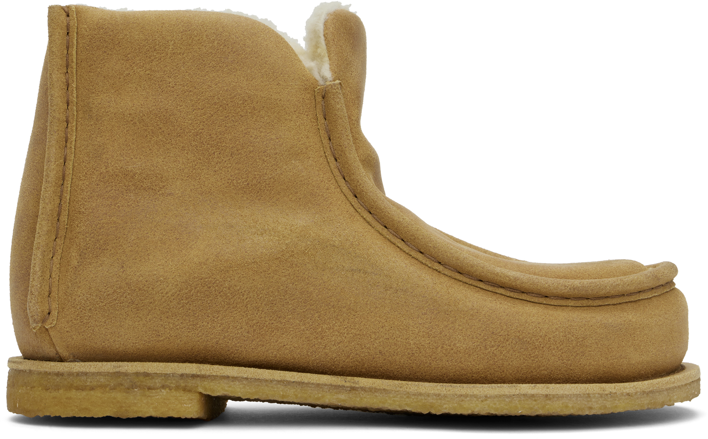 Tan Nubuck Boots