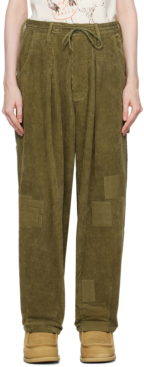 Khaki Lush Trousers