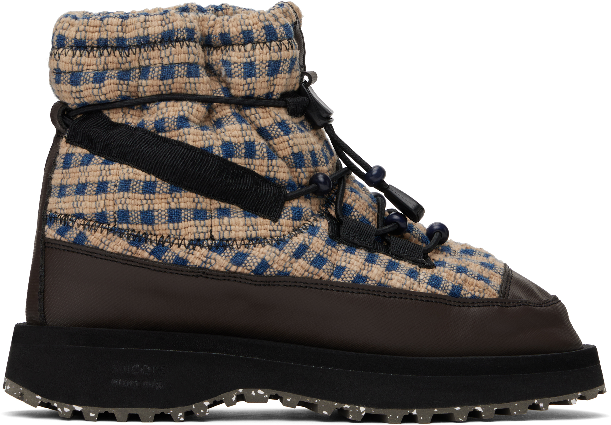 Shop Story Mfg. Brown & Blue Suicoke Edition Bower-trab-eco Boots