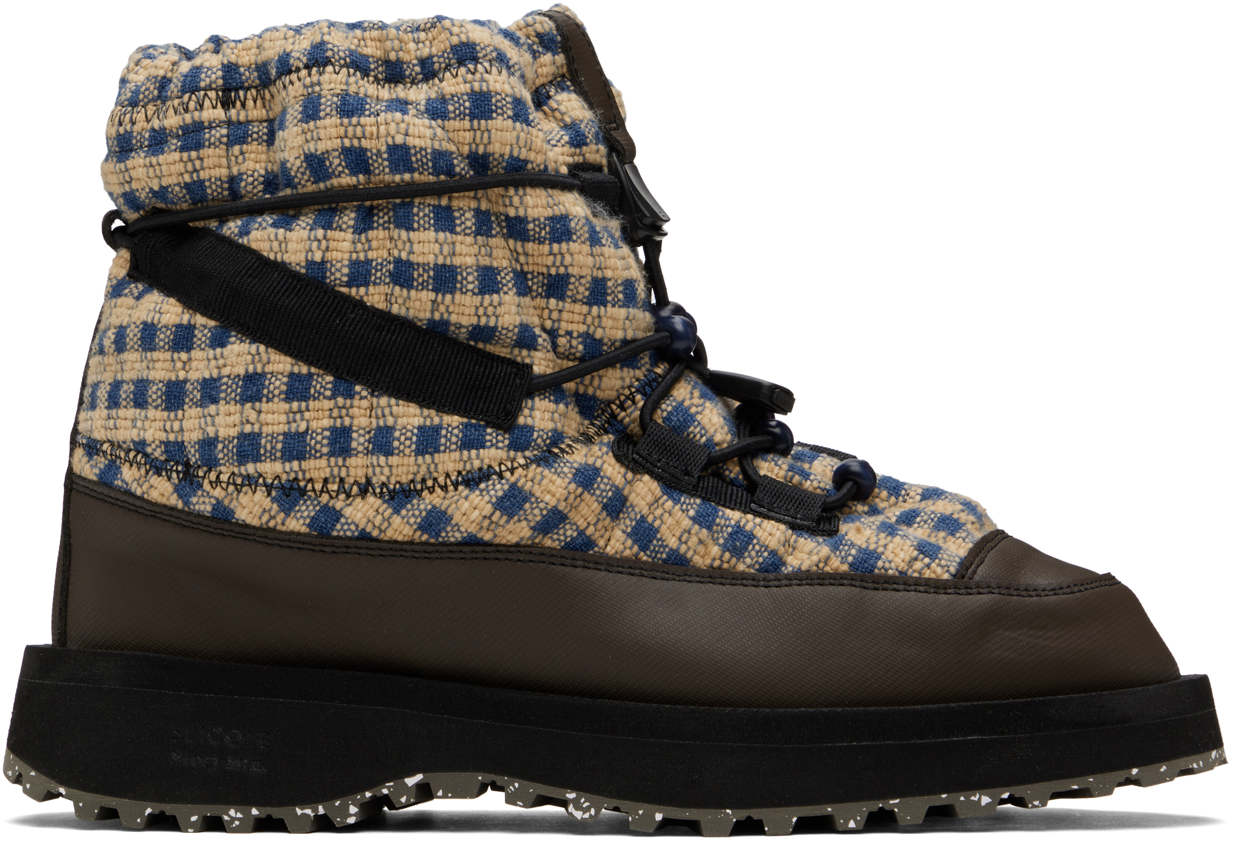 Brown & Blue SUICOKE Edition BOWER-TRab-ECO Boots