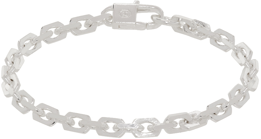 Silver Anchor Bracelet