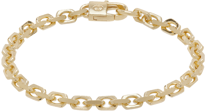 Gold Anchor Bracelet