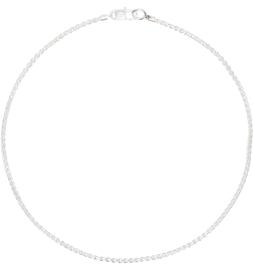 Shop Hatton Labs Silver Rope Chain Necklace