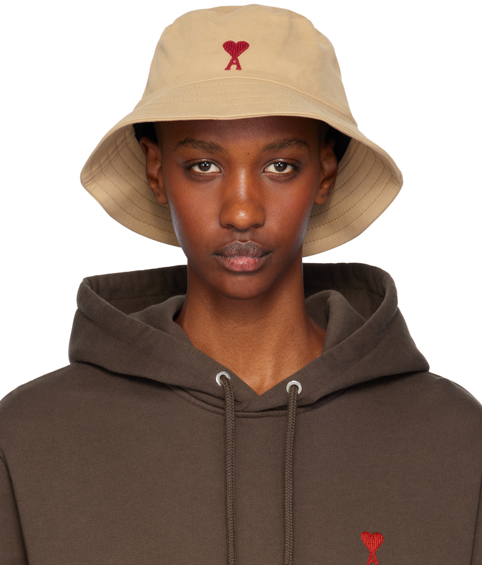 Black Ami De Coeur Bucket Hat