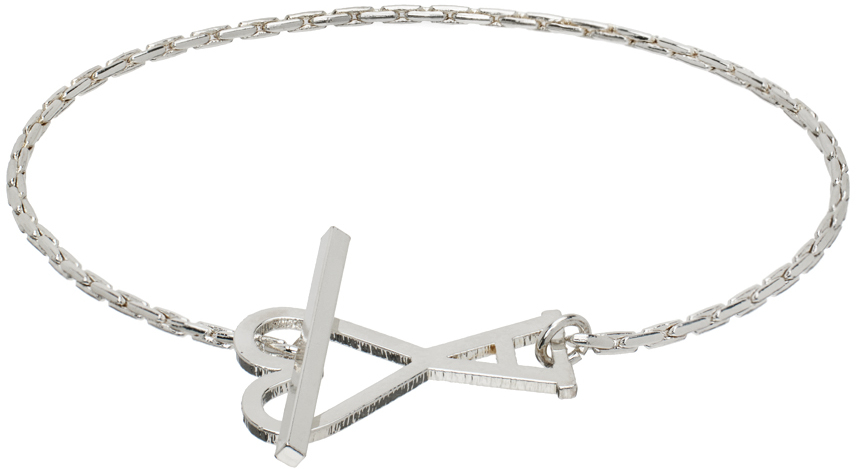 Silver Ami de Caur Chain Bracelet