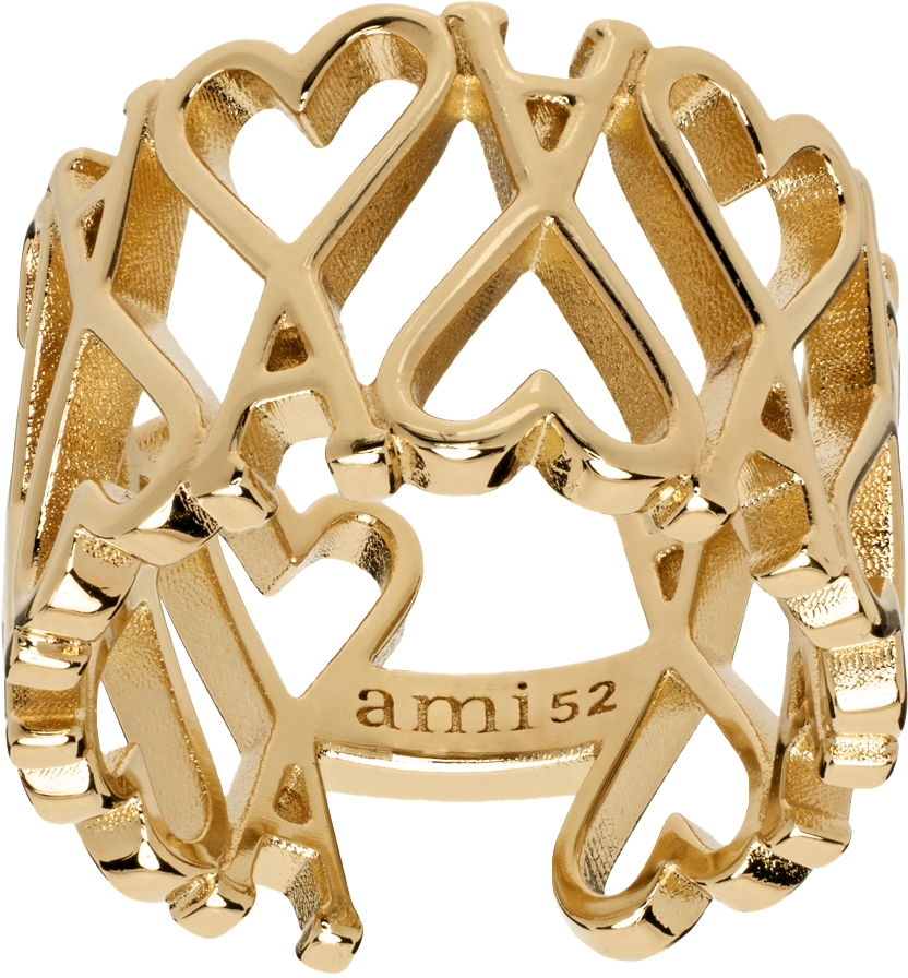AMI Paris★ゴールド Ami de Coeur リング AMI Parisのゴールド Ami de Coeur リングがセール中