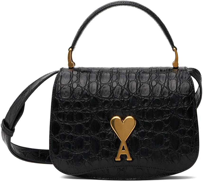 Black Top Handle Paris Paris Bag