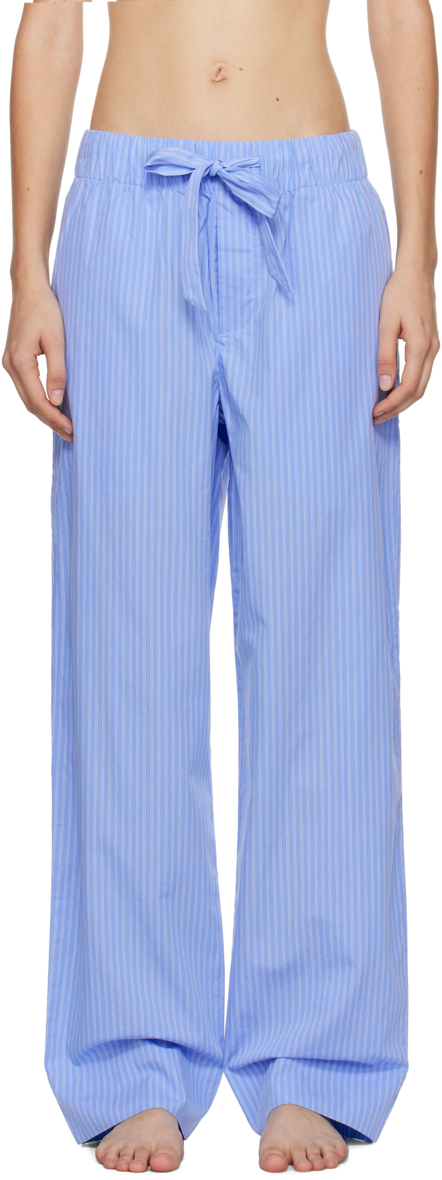 Blue Drawstring Pyjama Pants