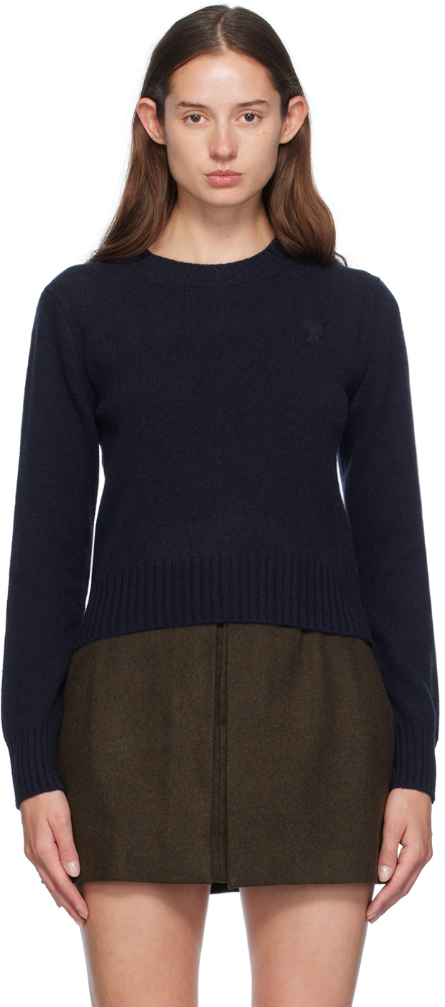 Gray Cashmere Ami de Caur Sweater