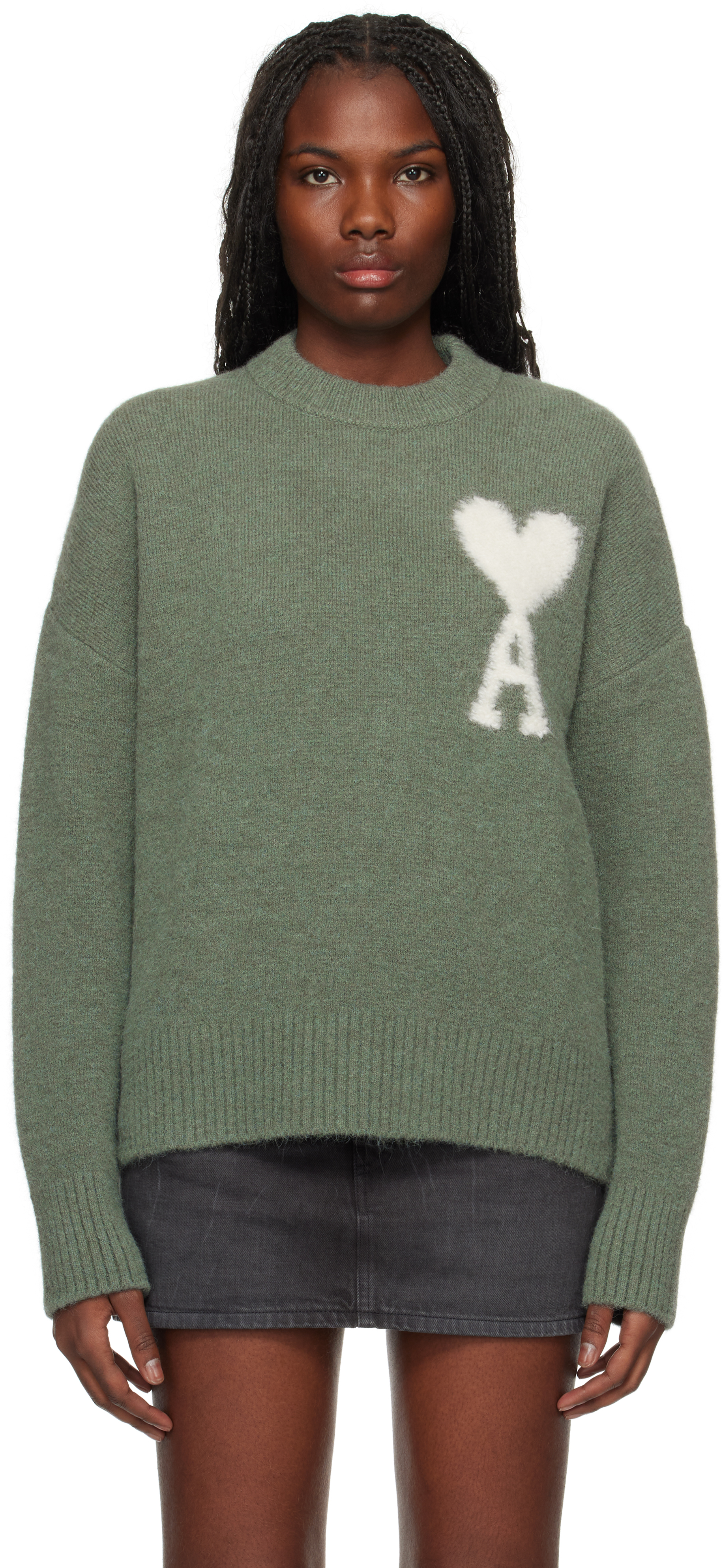 Ami de coeur crewneck sweater sale