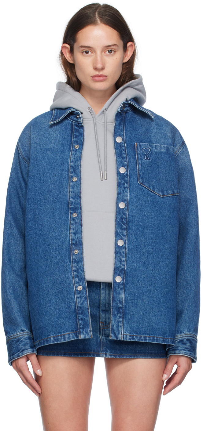 Blue Ami De Caur Denim Shirt