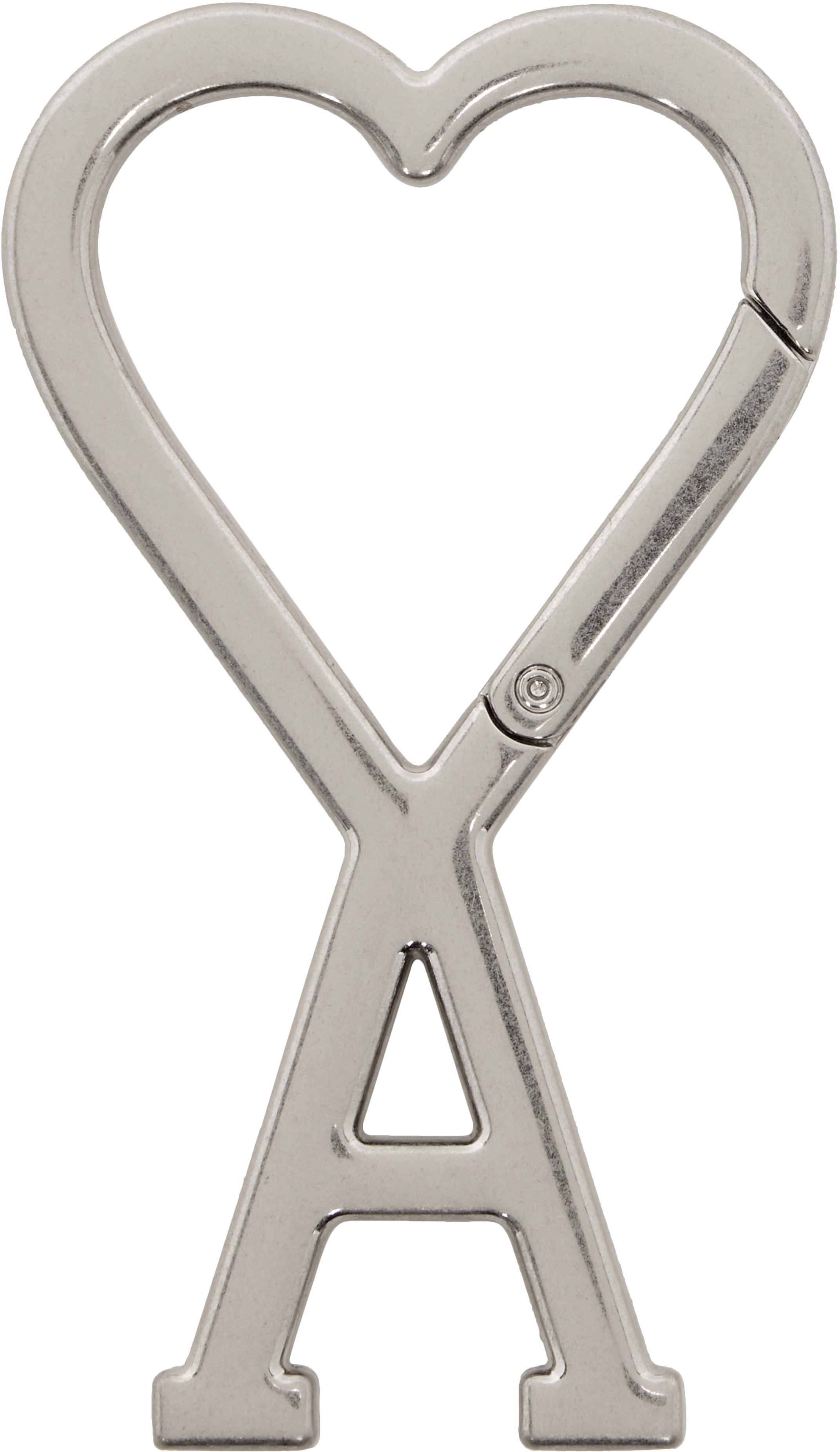 Silver Ami de Coeur Hook Carabiner