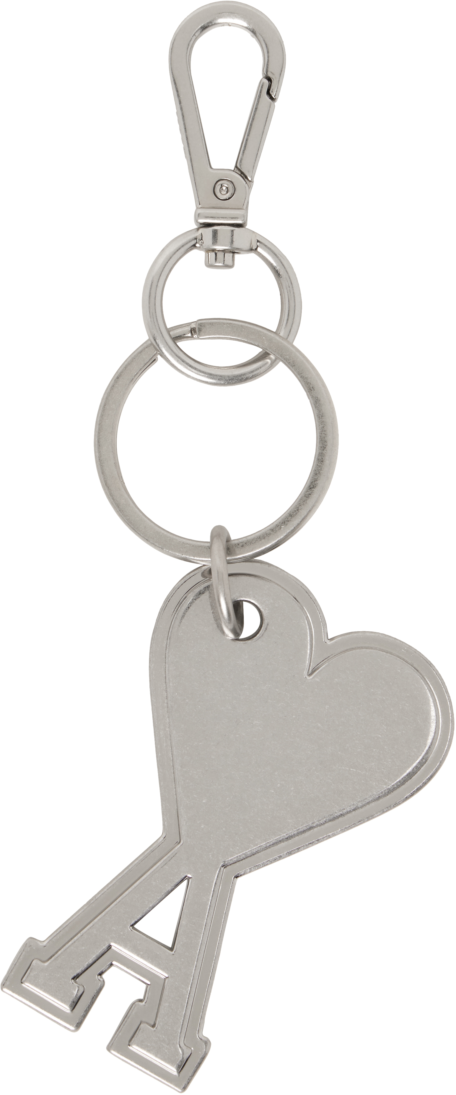 Silver Ami De Coeur Keychain