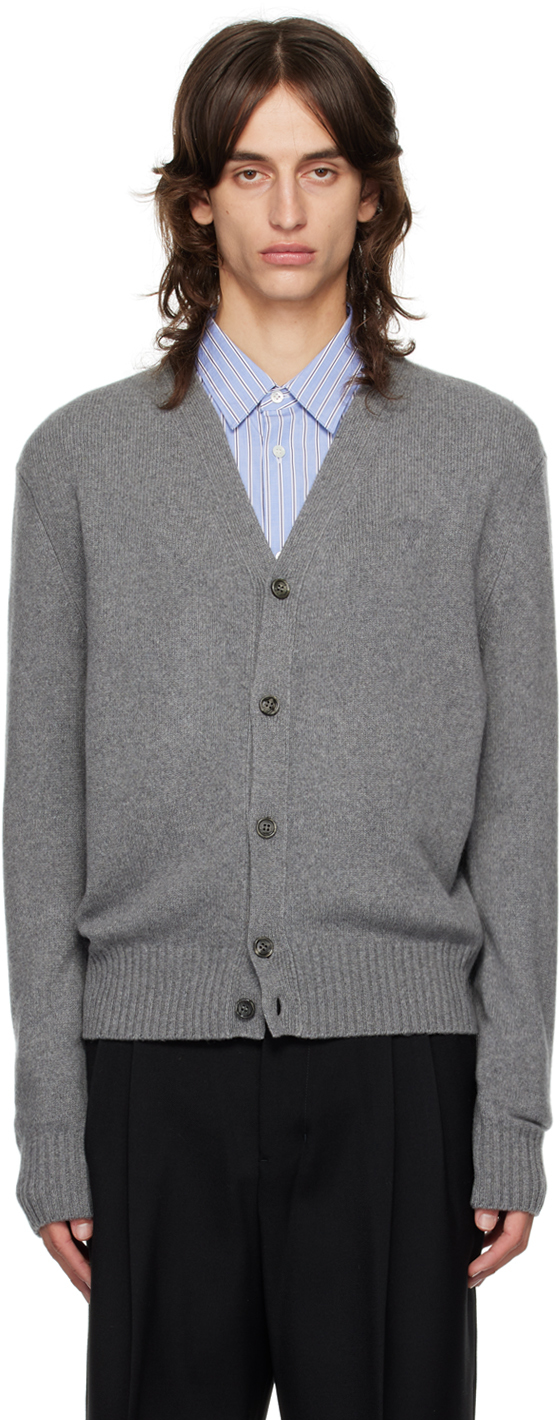 Navy Cashmere Ami De Caur Cardigan