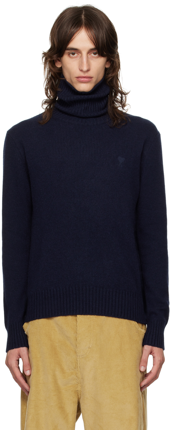 Gray Cashmere Ami De Caur Turtleneck