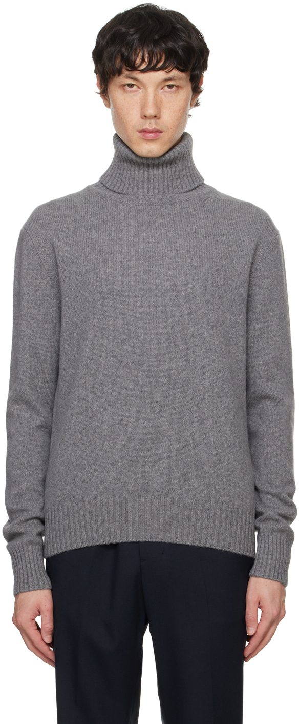 Navy Cashmere Ami De Caur Turtleneck