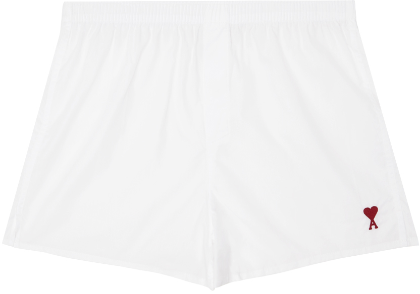 White Ami de Caur Boxers