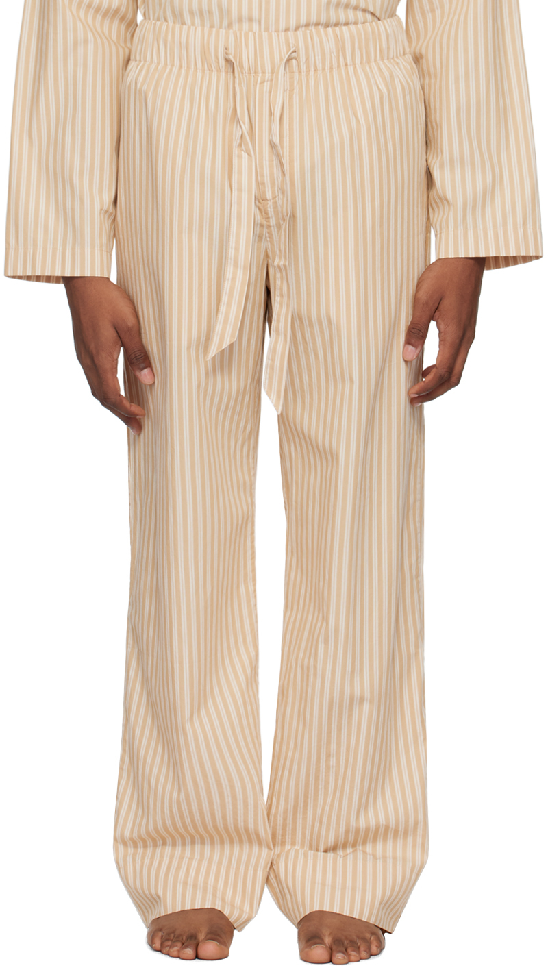 Tan Drawstring Pyjama Pants