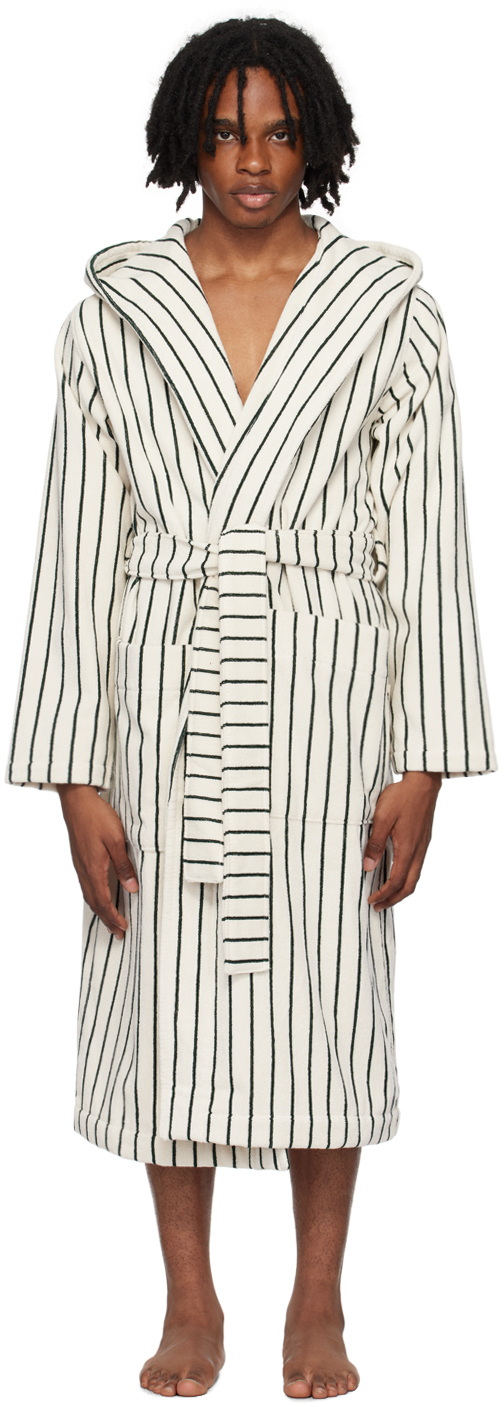 Off-White Hooded Bathrobe