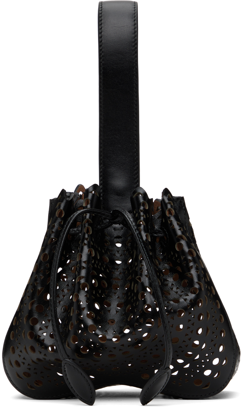 ALAÏA Black Rose Marie Bag