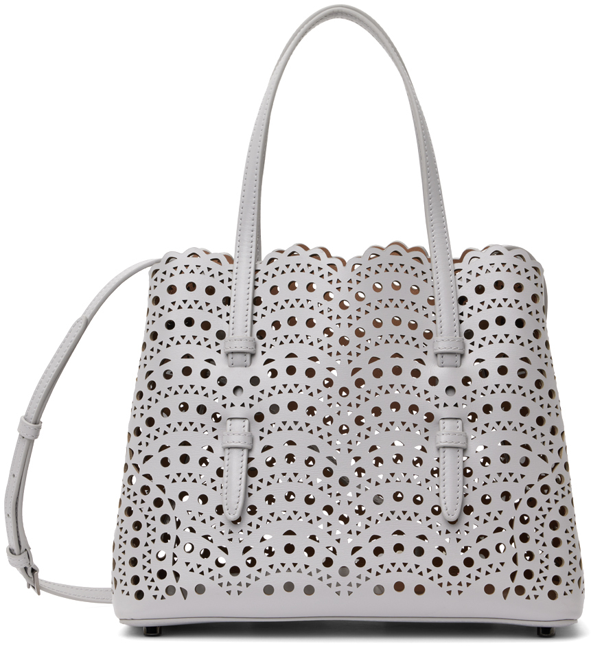 ALAÏA Gray Mina 25 Bag