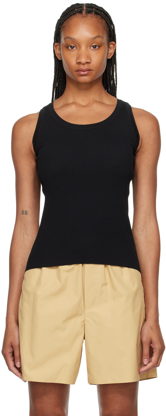Écharpe en tricot côtelé - Noir - HOMME | H&M CA Écharpe en tricot côtelé - Noir - HOMME | H&M CA