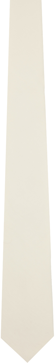 Off-White Washed Finx Twill Tie