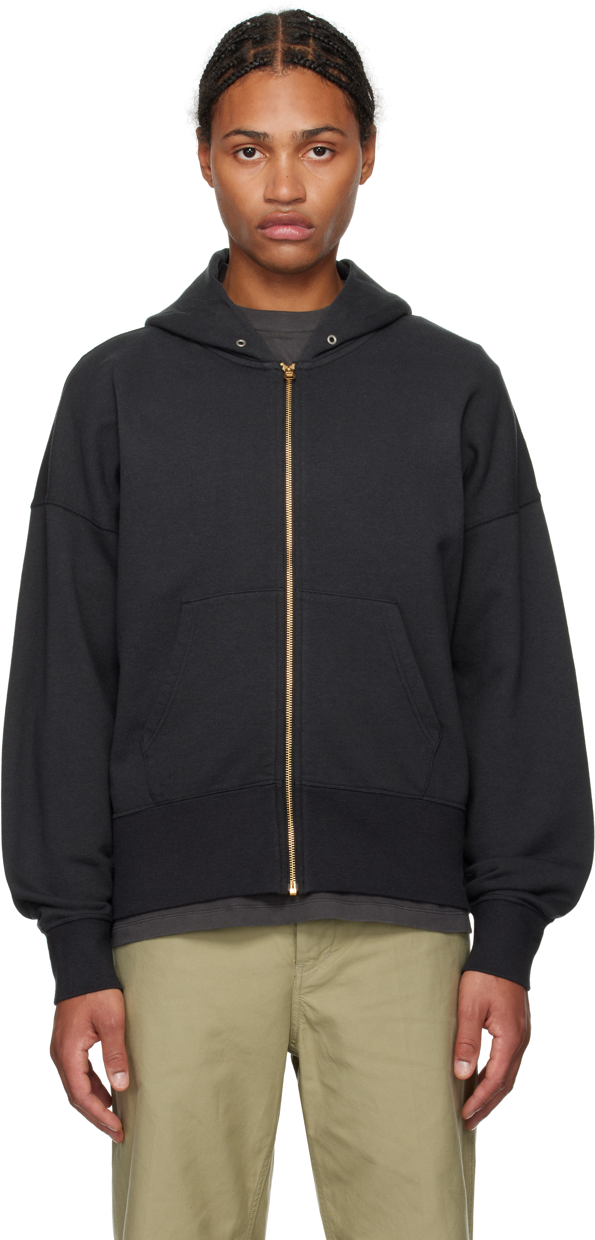 Black Court Hoodie