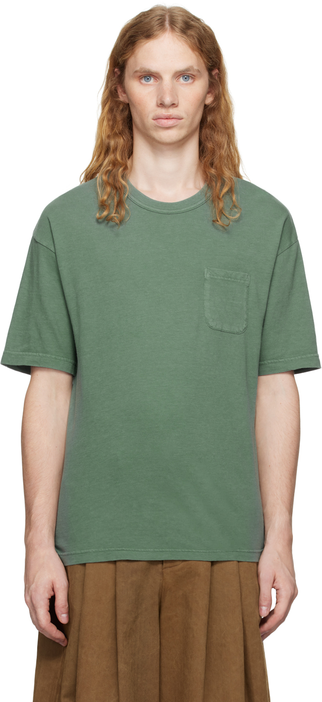 Green Jumbo DMGD T-shirt by visvim on Sale