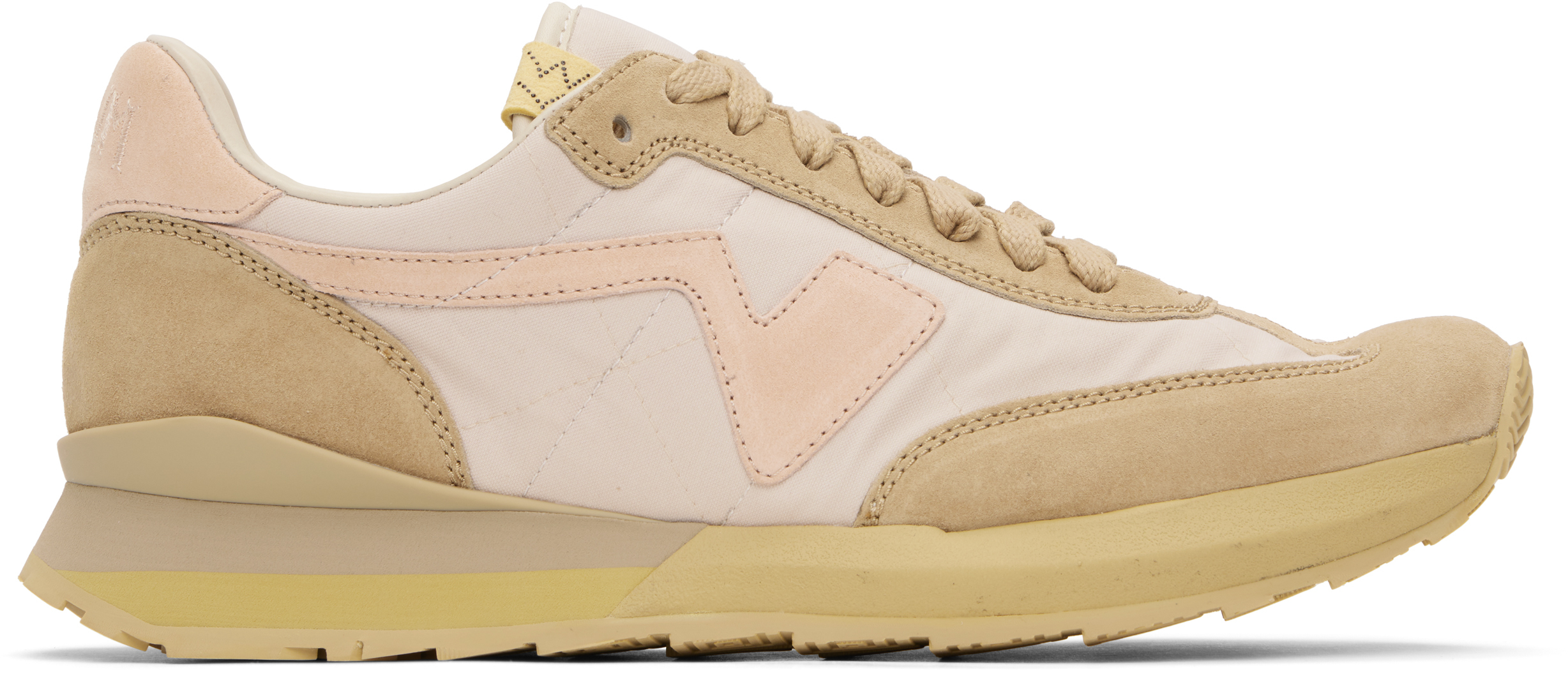 Tan 
Beige Fkt Runner Sneakers