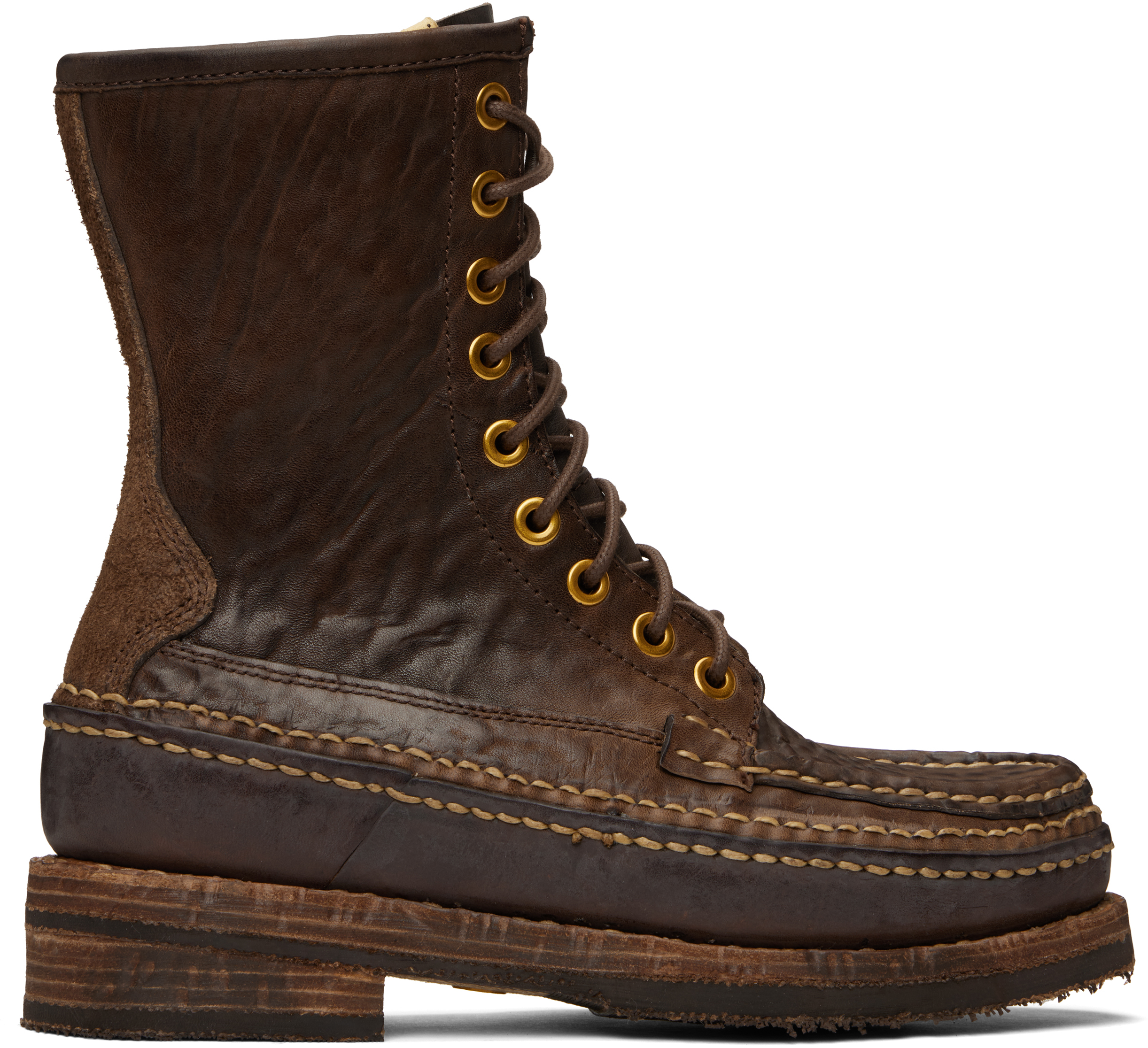 Black Grizzly Camper Hi-Folk Boots